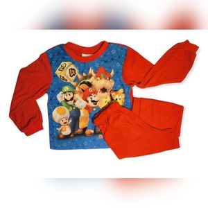 Mario Bros. PJs, Red, Size 6/7